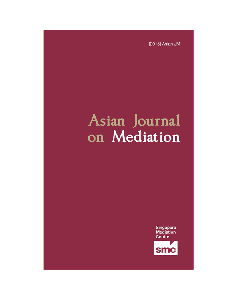 Asian Journal on Mediation 2015