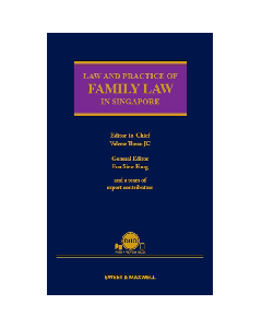 [OUT-OF-PRINT] Law and Practice of Family Law in Singapore