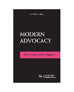Modern Advocacy - More Perspectives from Singapore