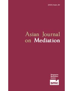 Asian Journal on Mediation 2022