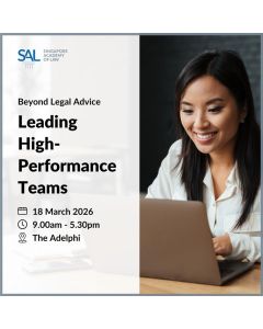 Beyond Legal Advice: Leading High-Performance Teams