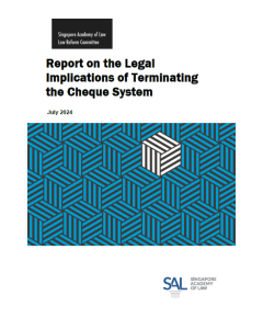 [COMPLIMENTARY] Report on the Legal Implications of Terminating the Cheque System