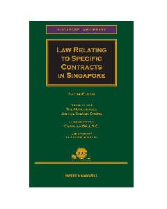 Law Relating to Specific Contracts in Singapore 2nd Edition + eBook