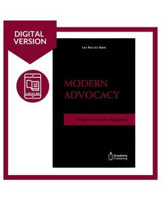 Modern Advocacy - Perspectives from Singapore Digital
