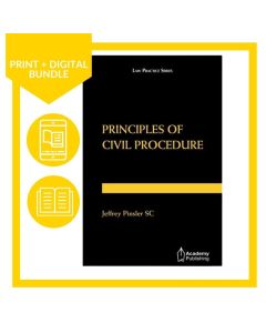 Principles of Civil Procedure (softcover edition) (Print + Digital)