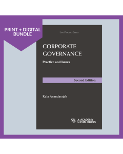 [Bundle] Corporate Governance - Practice and Issues (2nd Ed) (Print + Digital)