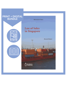 Law of Sales in Singapore (Print + Digital)