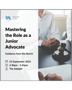 Mastering the Role as a Junior Advocate: Guidance from the Bench