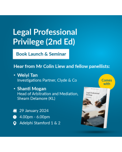[Seminar+Printed Book] Legal Professional Privilege (Jan 2024)