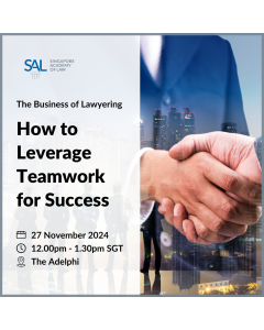 The Business of Lawyering: How to Leverage Teamwork for Success
