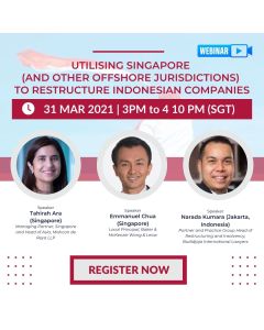 Season 2: Utilising Singapore (and Other Offshore Jurisdictions) to Restructure Indonesian Companies